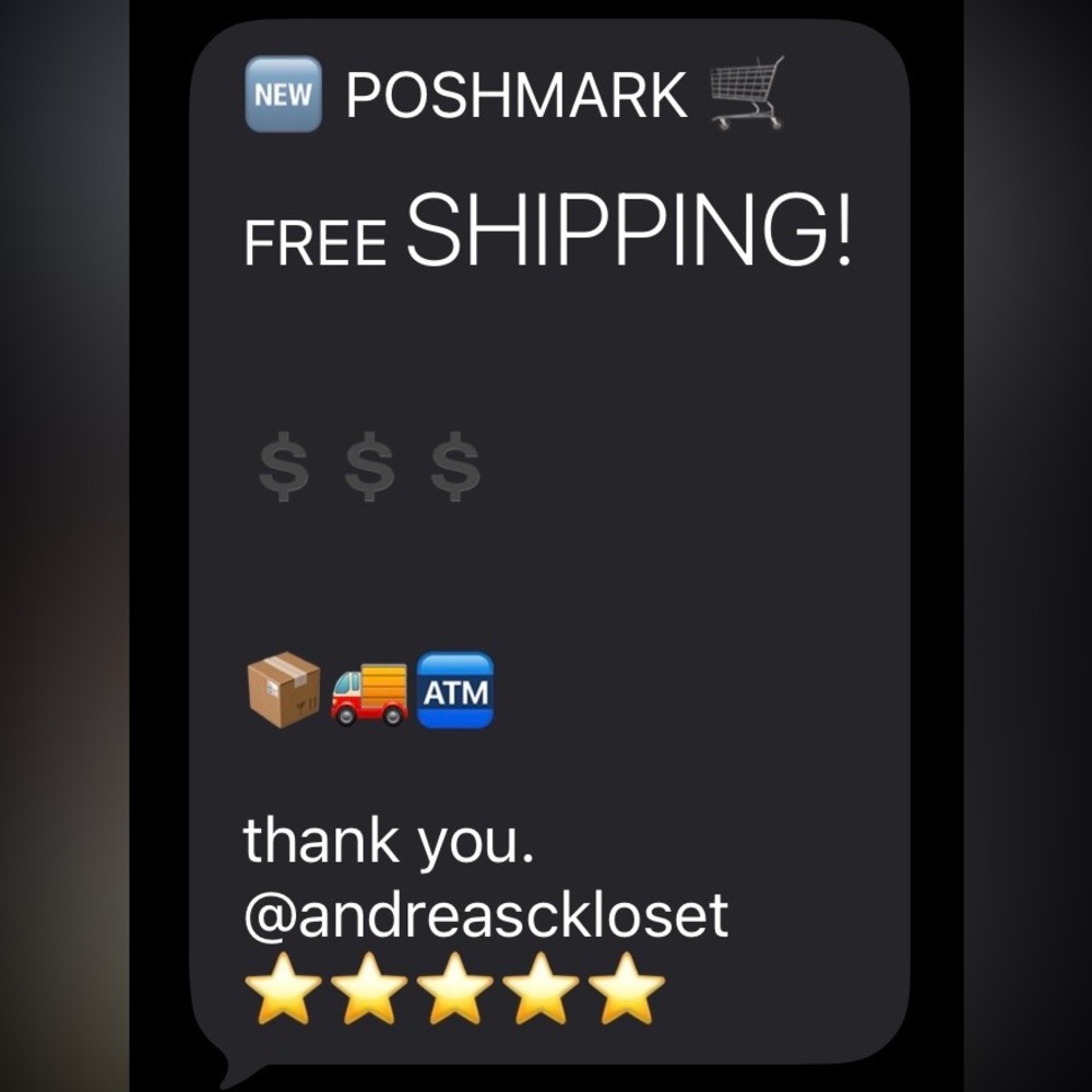 🎈🆕🛒 FREE Shipping $0 Bonus from your Posher, meet Andrea 🪧📦💲